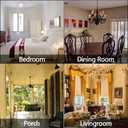 NETEHA 12 Pack Candelabra Torpedo 40W E12 Base 120V Decorative Vintage Light Bulbs, 2700K Warm White Dimmable Edison Candle Bulbs for Chandeliers, Ceiling Fan Lights and Pendants