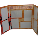 Dunzoom Basketball Senior Night Gifts Basketball Picture Frame for 4x6 Photographs 8 Photo 2025 Senior Night Picture Frame Graduation Gifts for Sport Theme Party Favors Supplies