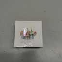 3 x Christmas Ornaments, 2.8in Ceramic Birth Flower Ornament, Xmas Decor, Christmas Tree Ornaments, Xmas Decorations for Tree, Holiday Ornament, Birth Flower Gifts, Gift Ideas, Gifts for Women - July