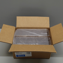 STORi SimpleSort 6-Piece Stackable Clear Drawer Organizer Set | 9" x 3" x 2" Rectangle Trays | Narrow Makeup Vanity Storage Bins and Office Desk Drawer Dividers | Made in USA