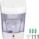 700ML Automatic Soap Dispenser, Wall Mounted Touchless Liquid Soap Container, Bathroom Soap Dispenser, Foaming Hand Sanitizer Dispenser, Hand Soap Dispenser for Home, Hotel, Commercial, Public