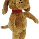 RELIGES 9 inches Green Christmas Monster Plush Toy Soft Christmas Stuffed Animal Doll for Boys and Girls, Perfect for Christmas Decorations and Gifts (Dog)