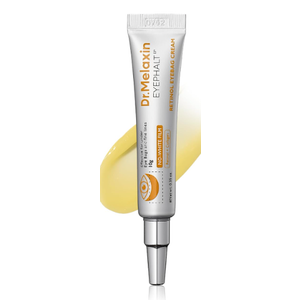 Dr.Melaxin Retinol Eyebag Cream for Puffiness, Dark Circles & Fine Lines, Wrinkle, EGF AntiAging Under Eye Moisturizer with Niacinamide&Ceramide Makeup friendly korean skin care