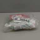 Malier Classic Plaid Fleece Dog Coat - Windproof Warm Jacket with Pocket, Winter Pet Clothes Apparel for Small to Large Dogs (Pink, Medium)