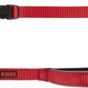 KONG Reflective Shock Absorbing Hands-Free Bungee Dog Leash 6' (Red)