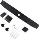 RANSOTO Tailgate Molding Trim Compatible with 2021 2022 2023 2024 2025 Ford F150 F-150 Flexible Flex Step Cap Top Trim Protector Cover Replaces FO1904150C, ML3Z9940602A