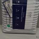 Queen Size 4 Piece Sheet Set - Comfy Breathable & Cooling Bed Sheets Set - Hotel Luxury Bedding for Women, Men, Kids, Teens, Boys & Girls - Deep Pockets, Soft, Wrinkle Free - Oeko-Tex - Blue Stripes 2