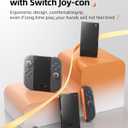Charging Grip for Nintend0 Switch 2 JoyC0n  Left and Right Hand Grip, Play While Charging, Dual Controller Charging, LED Indicator, Compact Design, Includes Type-C Cable