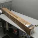 JEAREY 9FT Outdoor Patio Umbrella Outdoor Table Umbrellas with Push Button Tilt and Crank, Market Umbrella 8 Sturdy Ribs UV Protection Waterproof for Garden, Deck, Backyard, Pool (Sun Orange)