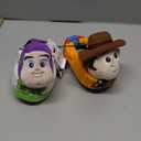 Disney Pixar Toy Story Woody and Buzz Sock Top Slippers for Kids Size 7/8