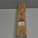 TVWOO Gold Wrap Around Curtain Rods:5/8" Small Blackout Adjustable Window Curtain Rod for Bedroom Kitchen Apartment Renter Friendly,Room Darkening Curved Drapery Rods Easy Install,Brass Golden 28-60"