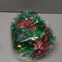 Syhood 37 Pcs 2.36 Inch Whimsical Christmas Tree Ornaments Balls Lime Green Bendable Christmas Tree Decorations Ornaments (Classic Style)