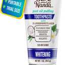 GuruNanda Travel Toothpaste with Hydroxyapatite, Travel-Size Toothpaste to Whiten Teeth & Freshen Breath, TSA-Friendly, Portable, Compact, Fluoride Free, Natural CocoMint Jasmine Neem, 1 oz (1 Ounce (Pack of 1))