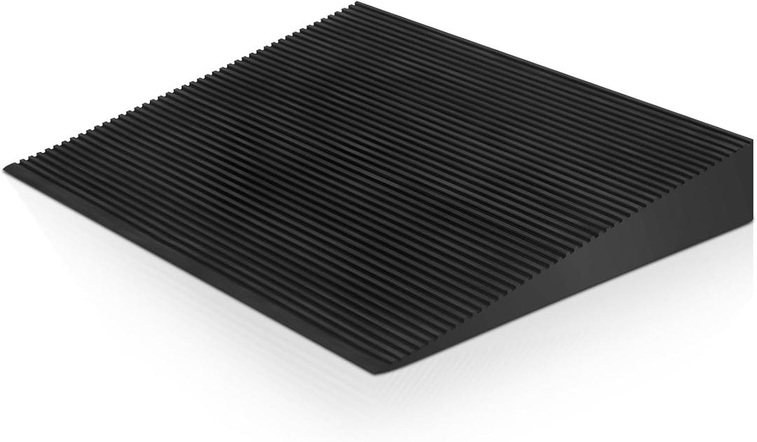 EVA Foam Threshold Ramp, Lightweight Non Slip Doorway Ramp for Wheelchair Walker Scooter, Indoor Outdoor Entry Access for Home Bathroom Garage(Black,36" l X 28" w X 5" h)