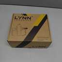 LYNN HARDWARE Commercial Door Lever Lock - Heavy-Duty Locking Door Handle, Designer Door Handles, Cylindrical Lever Lock, Non-Handed Grade 2 Door Handle, Satin Chrome, Storeroom Function