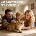 Probiotics for Cat, Boosts Immune System, Improves Digestion, Supports Gut Health, Relieves and Prevents Diarrhea and Soft Stools, Salmon-Flavored Chewable Tablets - 30 Tablets (120g)