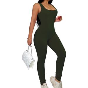One Piece Jumpsuit Full Body Suits Workout Jumpsuits for Women Workout Outfits Full Bodysuits for Women Pants Yoga Gym