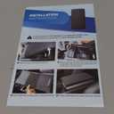 Brown Center Console Cover 7x15 Inch