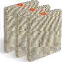 DerBlue 3PACK 35 Water Panel Humidifier Replacement Filter Compatible with AprilAire Humidifier 300, 350, 360, 560, 560A, 568, 600, 600A, 600M, 700, 700A, 700M, 760, 760A, 768 & X2661 Humidifier pad