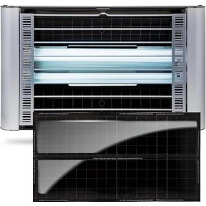 Catchmaster Vector Plasma Grilled Wall-Mounted UV Fly Light Trap - 3,100 sq. ft. Catch Zone, Fly Trap for Dining Rooms & Commercial Kitchens and Fresh & Dry Food Storage, UV Lamp Flying Insect Killer