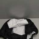 Waterproof Baby Car Seat Cover, Warm Carseat Cover for Cold Weather, Infant Car Seat Canopy with 2 Breathable Vents, 3D Mink Dot Baby Carrier Cover for Boys & Girls (Black)