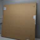 Keonjinn Brushed Nickel Wall Mirror, 36 x 36 Inch Large Square Silver Bathroom Mirrors for Over Sink, Rounded Rectangle Farmhouse Vanity Mirror, HD Tempered Glass Modern Mirror(Horizontal/ Vertical)