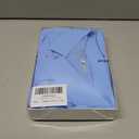 Lion Nardo Slim Fit Dress Shirts for Men Stretch Muscle Fit Long Sleeve Dress Shirts Wrinkle Free Formal Button Down Shirts (Blue)