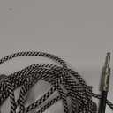 6.35mm Guitar Connection Cable, Woven Electric Instrument Cord for Bass, Microphone, Speaker, Amplifier and Mixer