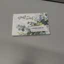 Canopy Street Save The Date Greenery Floral Postcards / 50 Beautiful Mailing Postcards / 6" x 4" Botanical Wedding Fill In Note Cards