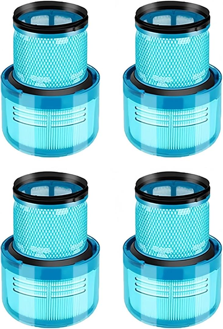 Compatible for Dyson V15Hepa Filter Robot Vacuum Cleaner Accessories Washable Detect Vacuum Filters Replaceable Parts(4pcs)
