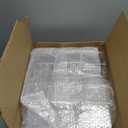 Hoolerry 12 Pcs Plastic Candy Jar with Scoops Set include 6 Hexagon Cookie Jars with Lid for Candy Buffet and 6 Candy Scoops 73 oz Large Storage Jar Clear Food Storage Canisters Kitchen Countertop Jar