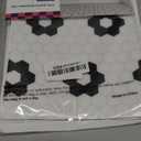 MORCART 40 Pack Peel and Stick Floor Tile, Vinyl Flooring Waterproof, 7.87" x 7.87" DIY Flooring for Bathroom, Kitchen, Fireplace, Pet House, Stairs, Bedrooms, Wall Black White (1419 black flowers+white bg)