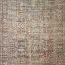 Loloi Amber Lewis Georgie Collection GER-06 Bordeaux/Antique 2'-6" x 12'-0", .19" Pile Height, Runner Rug