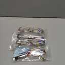 Gaoye 2.5 Readers for Women, Blue Light Blocking Reading Glasses, Stylish Reading Glasses for Women in 4 Patterns (Flowers)