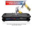RALAN Detachable Front Shell Carrying Storage Case Compatible with Nintendo Switch 2 (2025) 7.9 Inch, Slim, Durable, Protective Case, Face Cover