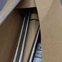 JILRON Tension Shower Curtain Rod 41-200in(3.41-16.6ft),No Drill Silver Color Spring Rod,Versatile-1.26" dia,One-Click Stretch Design, Upgraded Anti-Slip Pads