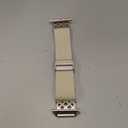 TOYOUTHS Braided Magnetic Band Compatible with Apple Watch Bands  38mm/40mm/41mm/42mm Women Men, Dressy Celtic Metal Stretchy Elastic Strap for iWatch Series 11 10 9 8 7 6 5 4 SE/Ultra 3 2 1 (Starlight/Starlight)