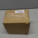 Idyllize 10 Pieces of 4 Inch Clear Thin Deep Plastic Plant Saucer Drip Tray for Pots (4'')