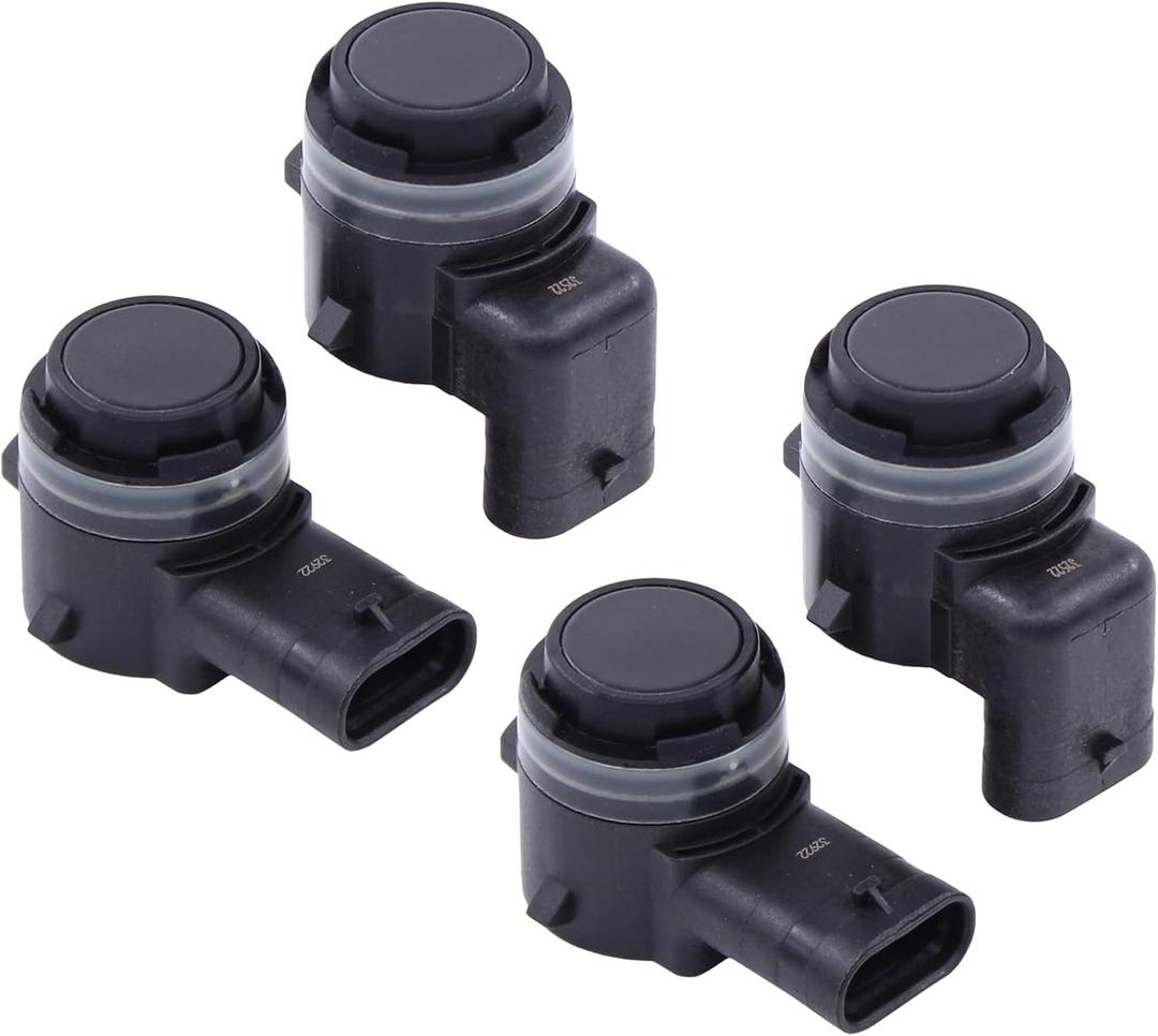 NewYall Pack of 4 Reverse Backup Parking Aid Sensor for BMW X1 X2 X3 X4 X5 X6 i3 Mini Cooper 2013-2020