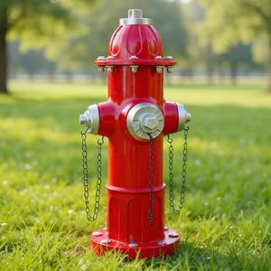 Garden Fire Hydrant Outdoor Statue, Puppy Pee Post Training Tool Resin Ornaments for Dog to Peed on, 14.5" Fire Hydrant Replica, Yard Lawn Backyard Sculpture Decor Firefighter Gifts for Men (Multi Red)