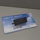 NAZZO Sun Visor Extender for Car, Sun Blocker with PC Sunshade Lens, Magnetic Mounting Adjustable Position, Protect from Glare, UV Rays, Snow Blindness for Safe Driving, Universal for Car, SUV (Black)