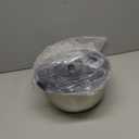 Stainless Steel Salad Spinner, 4.8 Qt Vegetable Washer, BPA-Free Lettuce Dryer with Crank Design, Dishwasher Safe, Non-Slip Base - Transparent Lid