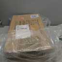 iDavosic.ly 6 Tier Folding Plant Stand Indoor Outdoor with Plastic Tray, Tiered Corner Flower Holder Shelf, Metal Orchid Display Rack for Patio Porch Living Room Garden Balcony, White