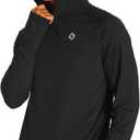 HODOSPORTS Mens UPF 50+ Sun Protection Hoodie Shirts Lightweight Rash Guard Long Sleeve Swim Shirts UV SPF Quick Dry T-Shirts (L)