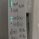 Round Bidet Toilet Seat, Smart Heated Toilet Seat with Warm Water and Dryer, Soft Close Bidet Seat with Adjustable Temperature, Stainless Steel Nozzle