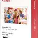 Canon RP-108 Color Ink/Paper Set, Compatible with Selphy CP910/CP820/CP1200/CP1300/CP1500