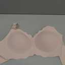 As Fairy Nursing Bras for Breastfeeding Wavy Seamless Comfort Maternity Bralette Wireless Pregnancy Sleep Bra with Support (Medium, Oyster Pink)