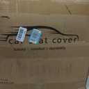 Seat Covers,Car Seat Covers Full Set, Car Seat Covers Front Seats Back Seat Cover,Faux Leather Seat Covers for Cars, Black Car Seat Cover, Waterproof, Non-Slip Car seat Cover, 5Seaters.