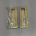 senharvest Pocket Door Pull and Edge Pull Set Brushed Gold, 6Inch Handles Hardware Latch,Recessed Finger Flush Pulls,for Closet,Sliding,Barn Door