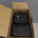 Mini Hot and Iced Coffee Maker Single Serve, for K Cup and Ground, 6 to 14 Oz Brew Sizes, with Recipe Book, for Home, Travel, RV, Office and Dorm, Classic Black (2.0 Version)